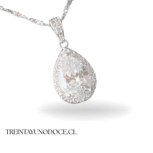 Cadena gota punto de luz