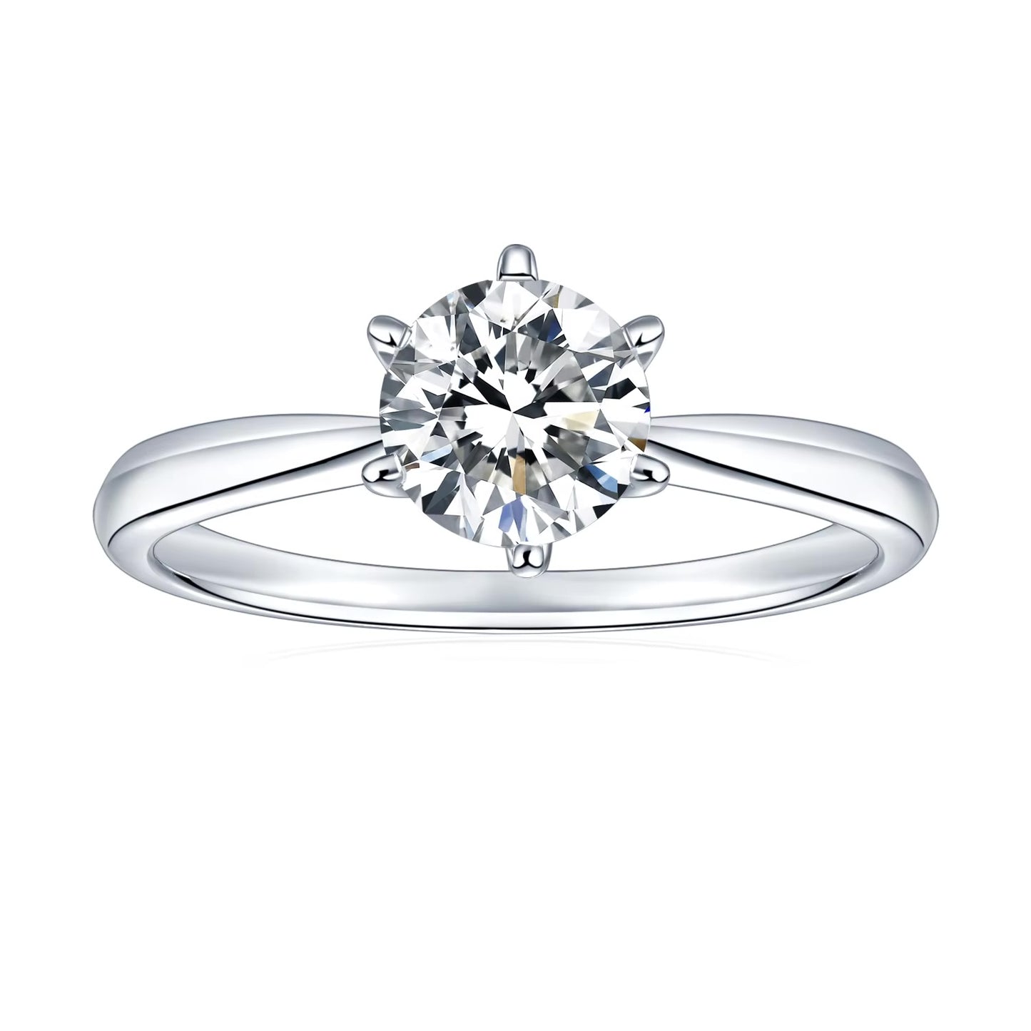 Anillo Moissanita 0,5 quilates
