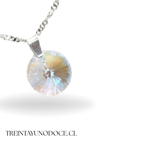 Cadena fina cristal