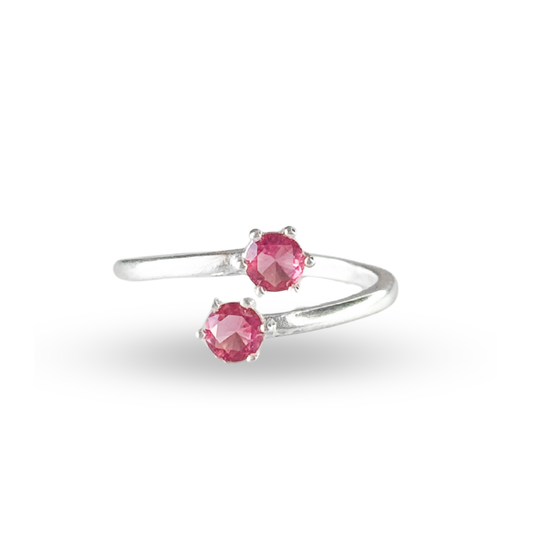Anillo Two pink