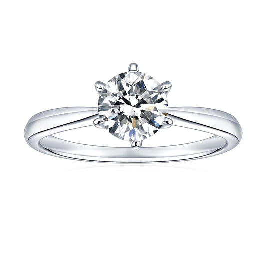 Anillo Moissanita 0,5 quilates