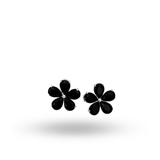 Aros flor black