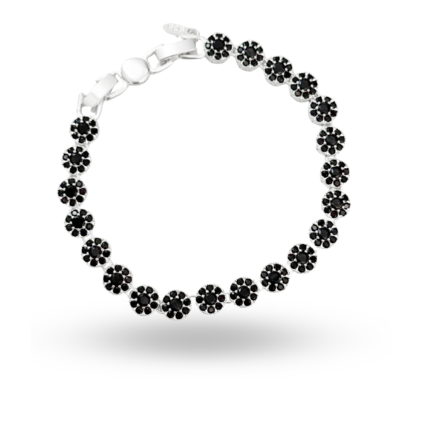 Pulsera tennis black opium