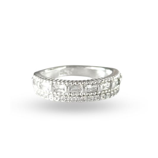 Anillo cintillo cleo
