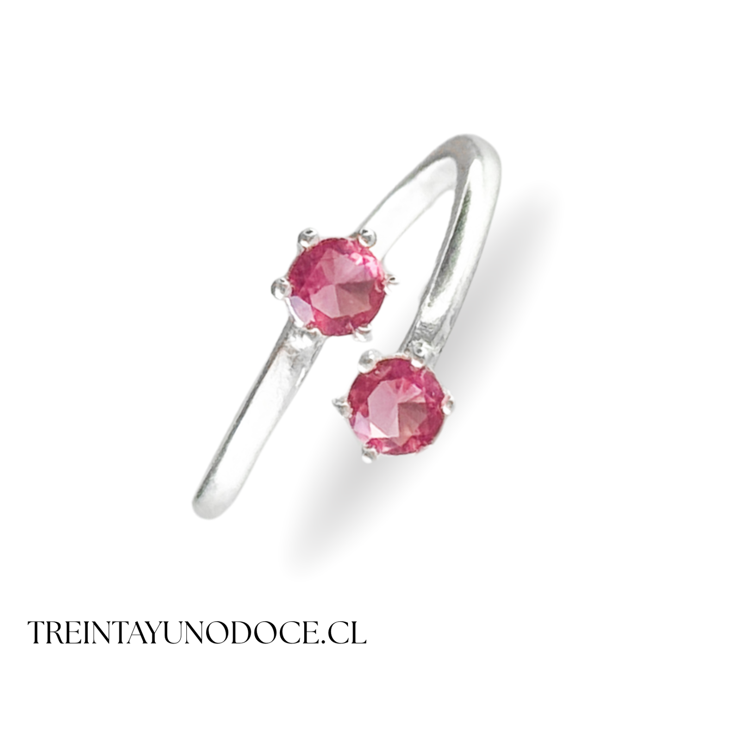 Anillo Two pink