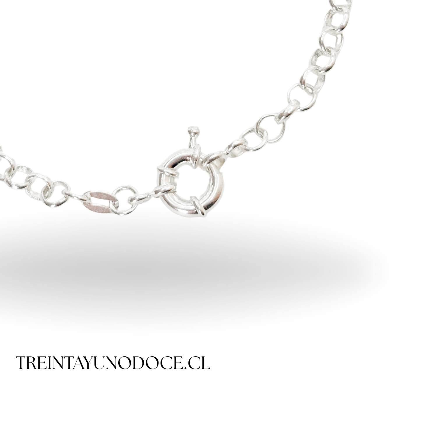 Pulsera rolo broche timón