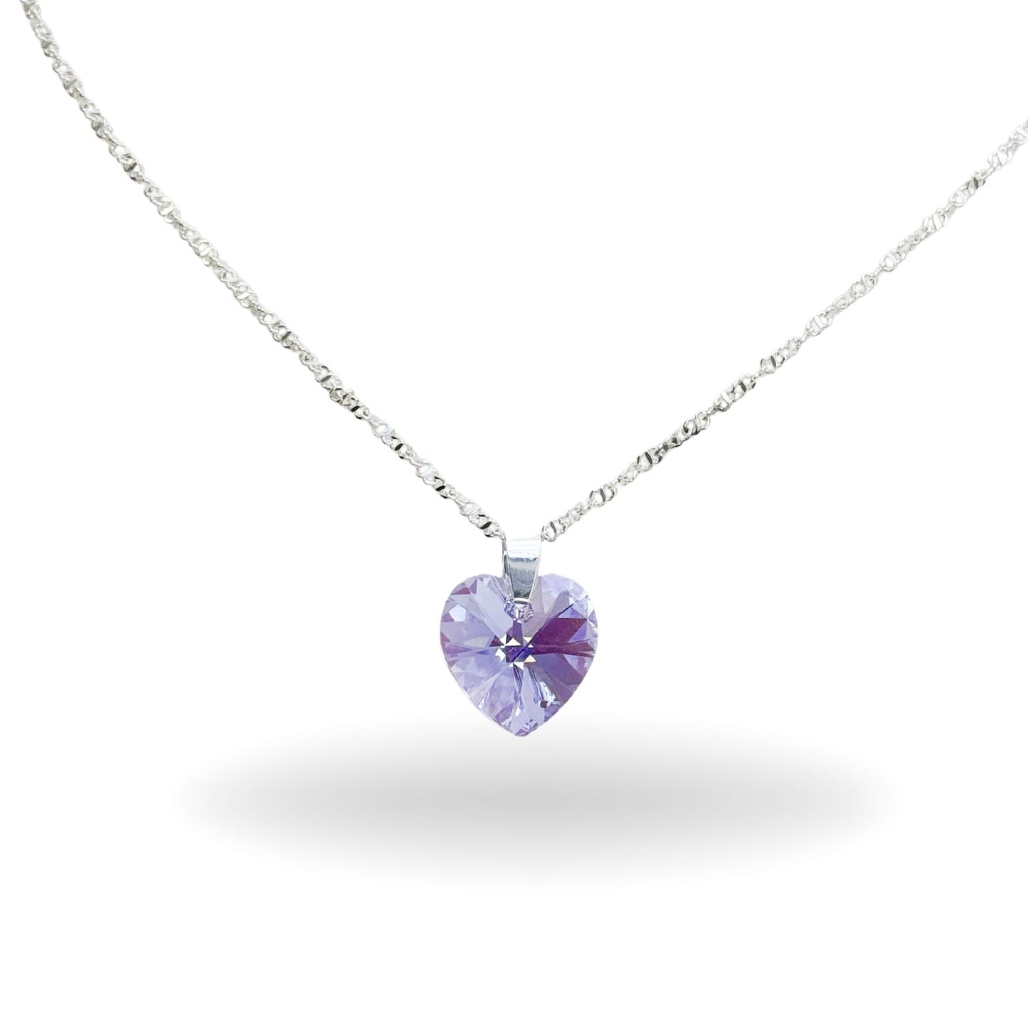 Cadena fina con Cristal Swski original