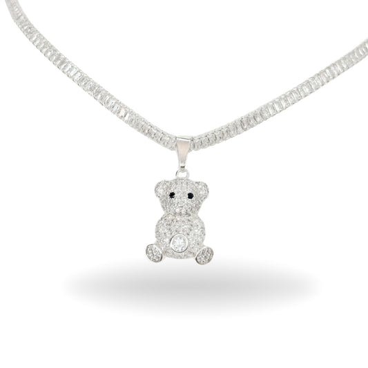 CADENA TENNIS CON DIJE DE OSO