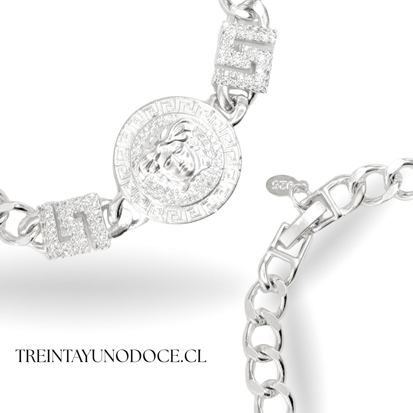 Pulsera Versac circonia